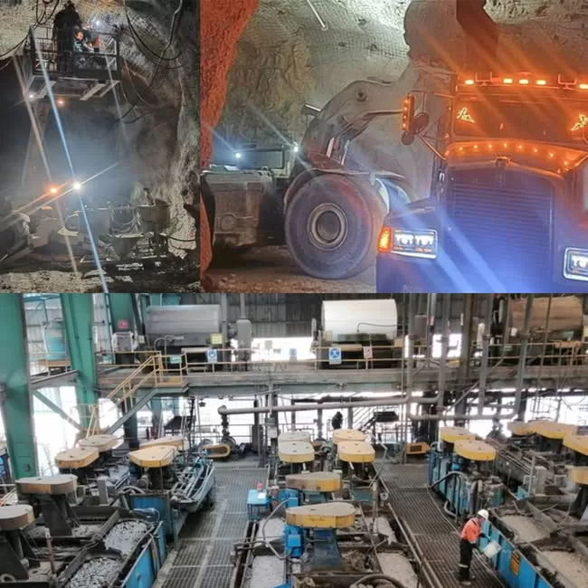 Mining and processing plant operations
